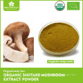 Shiitake mushroom supplement certified USDA organic shiitake mushroom extract